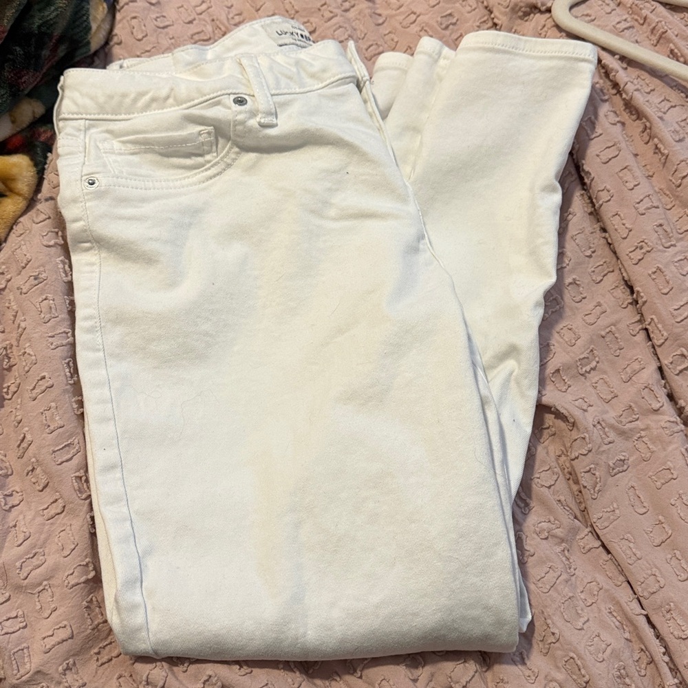 Lucky Brand Women's White Jeans